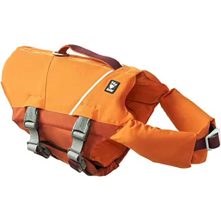 Hurtta Life Savior Eco Schwimmweste für Hunde, orange, M, verbesserte Passform, recycelte Materialien, Sicherheitsreflektoren, ideal für Schwimmen und Wasserrettung – Bild 1