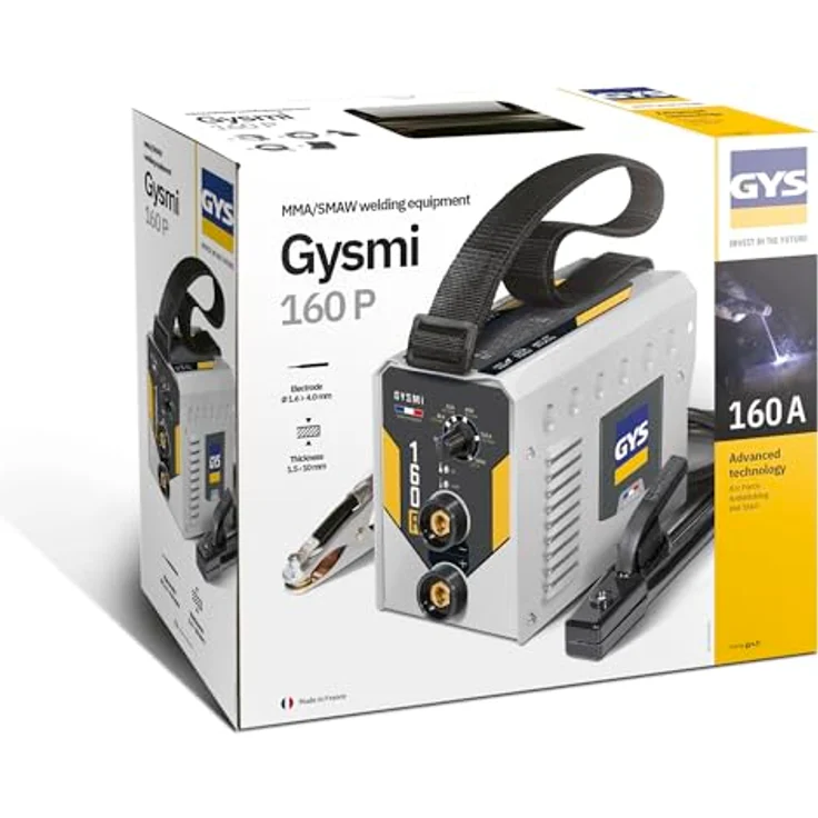 GYS Elektroden-Schweißinverter mit Potentiometer, GYSMI 160P – Bild 3