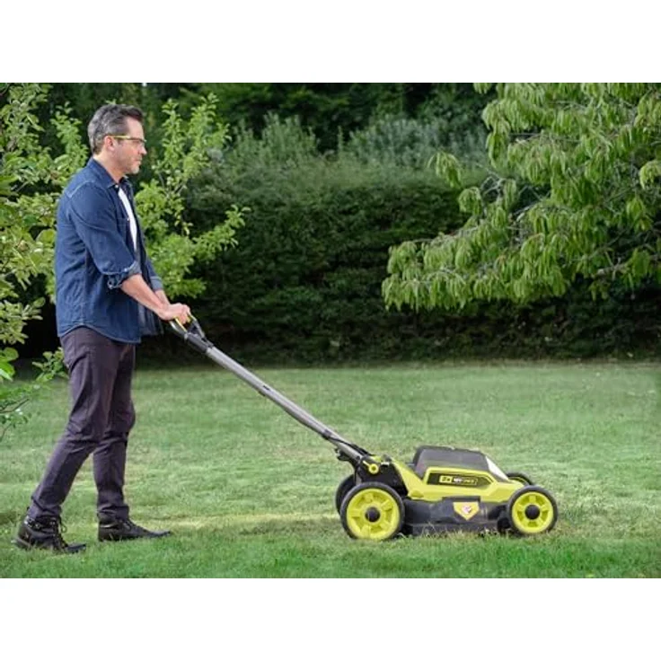 RYOBI 18 V ONE+ Brushless Akku-Rasenmäher RY18LMXSP51A-0, 51 cm Schnittbreite, selbstfahrend, 3-in-1 Funktion, ohne Akku und Ladegerät – Bild 3