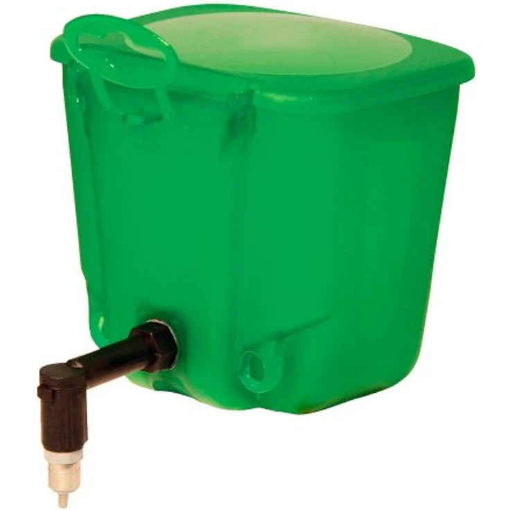 Kerbl 74206 Kaninchentränke 500 ml Kunststoff, grün – Bild 1