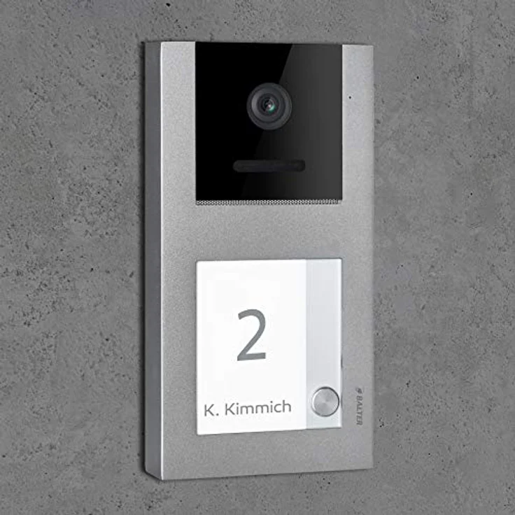 Balter EVO Video-Türsprechanlage mit App, Komplettset für 1 Familienhaus, 4x 7" Monitore, 150° Weitwinkelkamera, WLAN-fähig, Aufputz – Bild 3