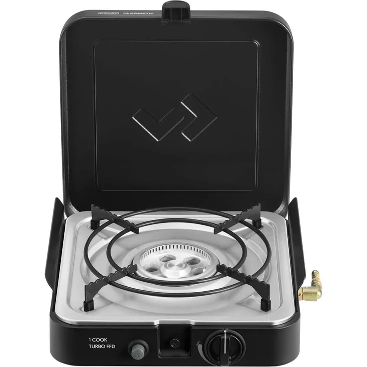 Cadac '1-Cook Turbo FFD' Gasgrill, Flat Grill Plate, 30mbar, 27,5 x 29 x 9 cm – Bild 5