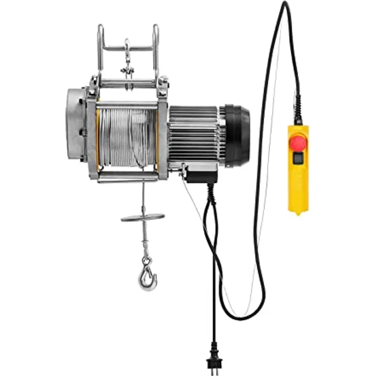 MSW MSW-ET-250 Seilzug 1300 W 250 kg 60 m Seilzug elektrisch elektrischer Seilzug – Bild 5