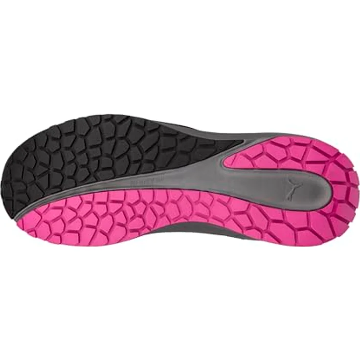 PUMA ASPIRE PINK DISC MID S3S ESD FO HRO SR Sicherheitsschuh mit MOtion WNS Sohle, flexibler Anti-Perforation und Triple Arch Support, Schwarz/Pink, Größe 40 – Bild 5