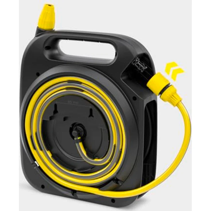 KÄRCHER Schlauchbox HBX 2.10 Compact, Ready-to-use Bewässerungslösung für Balkon und Garten, Anti-Tropf-System, kompakte Größe, wandmontierbar, grün – Bild 3