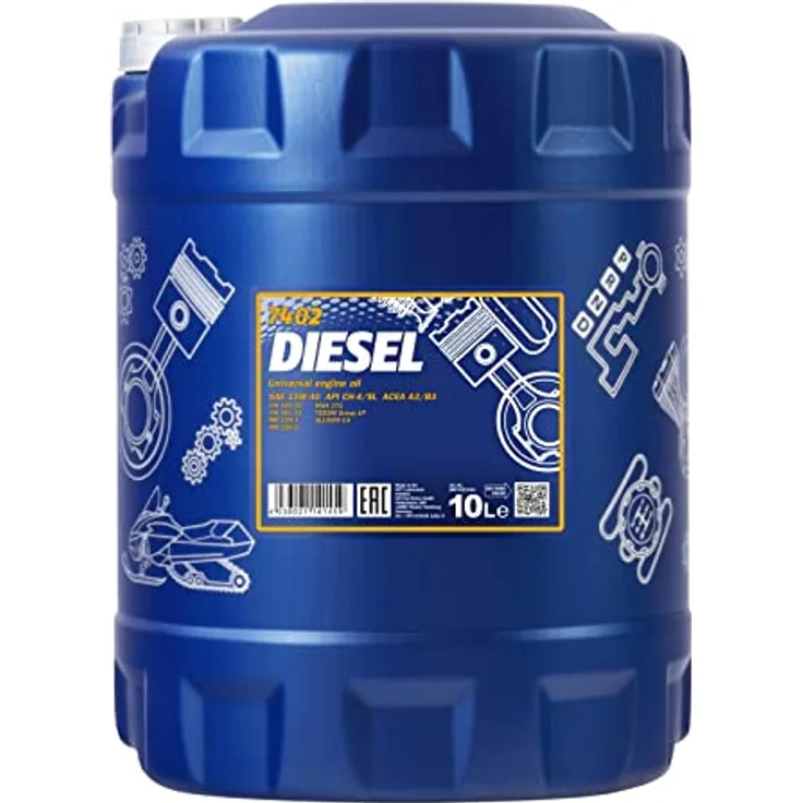 Mannol Diesel 15W-40 Motoröl 10L