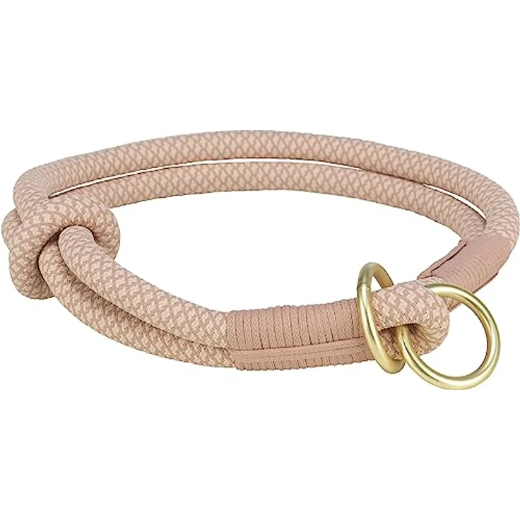 TRIXIE Halsband voor Hond Soft Half-Slip Roze/lichtroze 55x1 cm – Bild 1