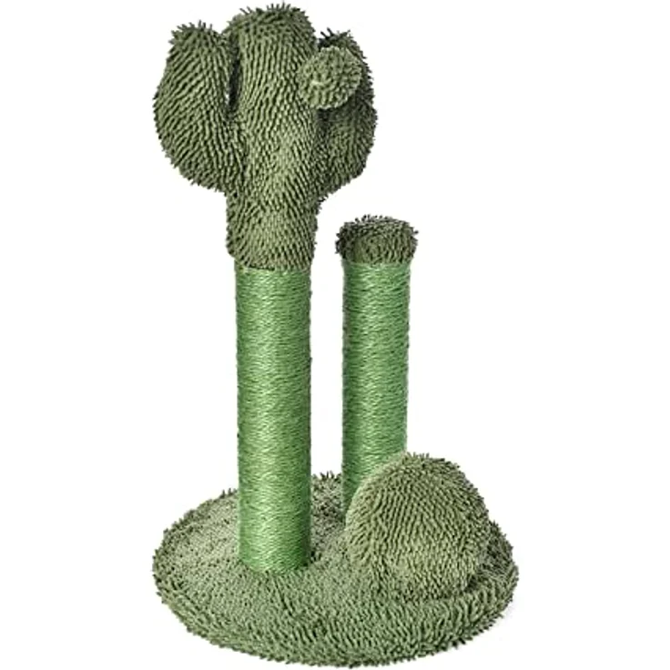 Amazon Basics Cactus Cat skraber tredobbelte indlæg med dinglende kugle, stor, 27 tommer – Bild 1