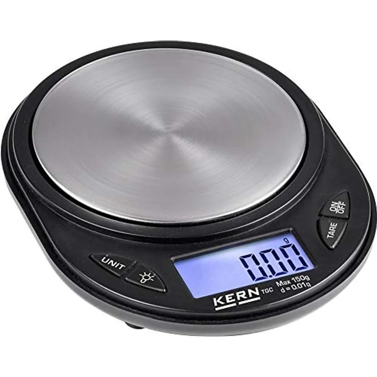 Kern TGC 500-1 TGC 500-1 Taschenwaage Waegebereich (max.) 500g Ablesbarkeit 0.1g batteriebetrieben M