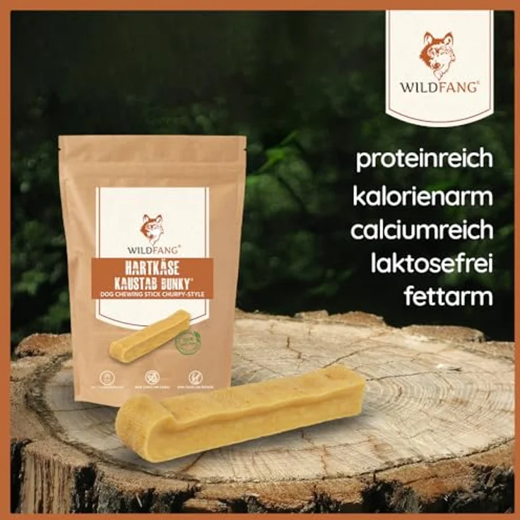 Wildfang Willkommen Jungspund Paket, Starterset für Welpen mit Kauwurzel, Lederknochen, Kaustab aus Olivenholz und Hartkäse-Probierset (S für kleine Hunde) – Bild 2