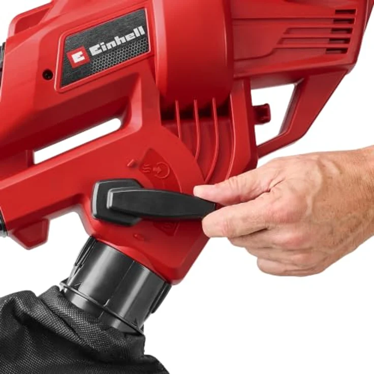 Einhell GC-EL 3026 E Elektro-Laubsauger, 3-in-1 mit Höhenverstellbarem Griff, Tragegurt, 240V, 720 m³/h Saugleistung – Bild 7
