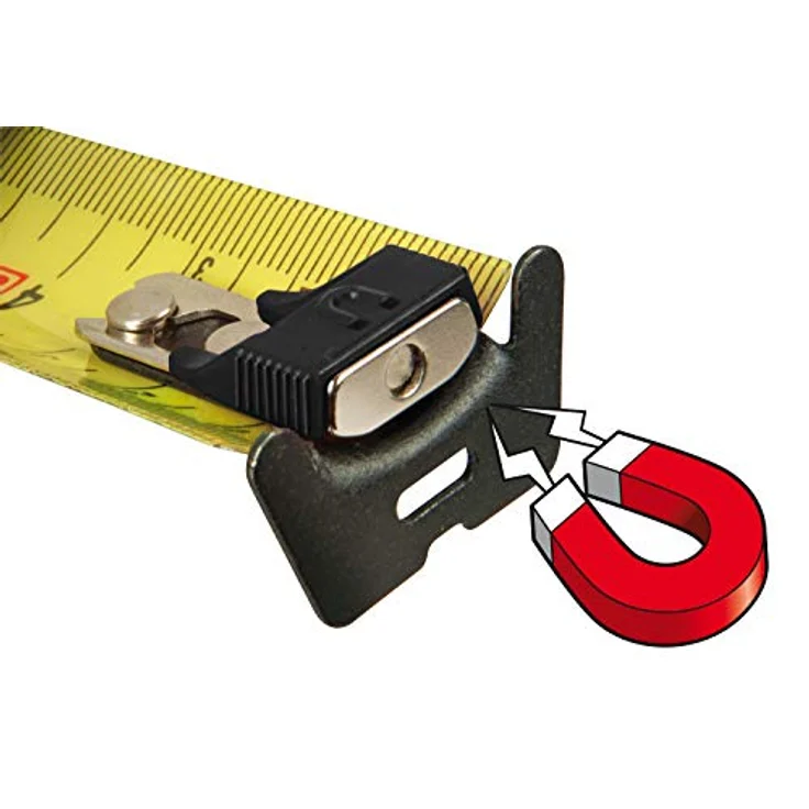 Stanley FatMax Bandmaß Blade Armor, Magnethaken (5 m Länge, Feststeller, automatischer Rücklauf, Gürtelclip) FMHT0-33864 – Bild 9