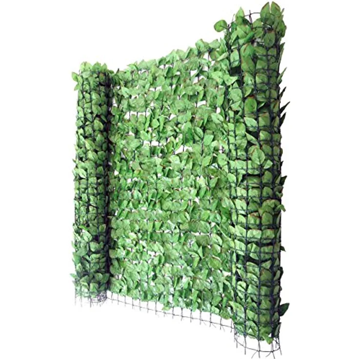 Balkonsichtschutz Buchenhecke, Windschutz Verkleidung für Terrasse Zaun ~ 300x100cm – Bild 2