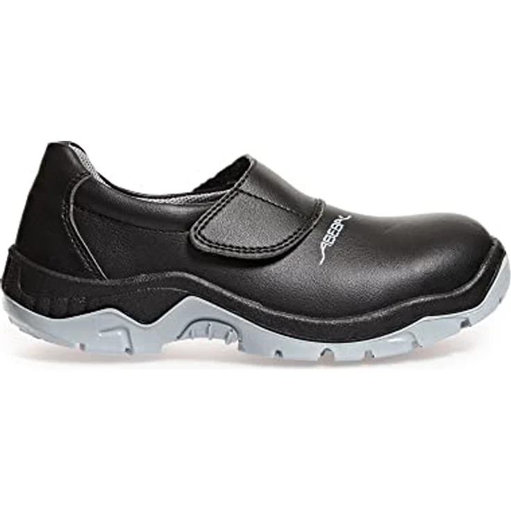 ABEBA Berufsschuh 2135 Schwarz, S2, Lorica EN ISO 20345:2007 39 - Sicherheitsslipper mit atmungsaktivem Mikrofaser-Material und rutschhemmender PU-Laufsohle – Bild 1