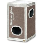 Ebi Kratztonne Trend Rockefeller grau 50x50x90cm