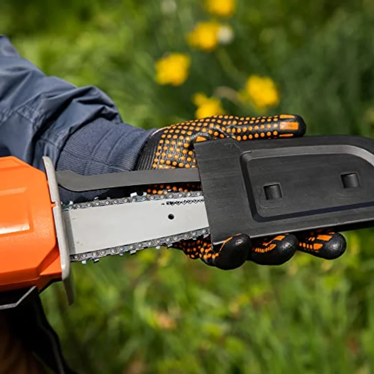 Yard Force LS C13 Akku-Kettensäge 13 cm Schwertlänge (mit Akku 2.0 Ah + Ladegerät) – Bild 9