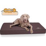 Knuffelwuff orthopädische Hundematte Juna braun XXXL