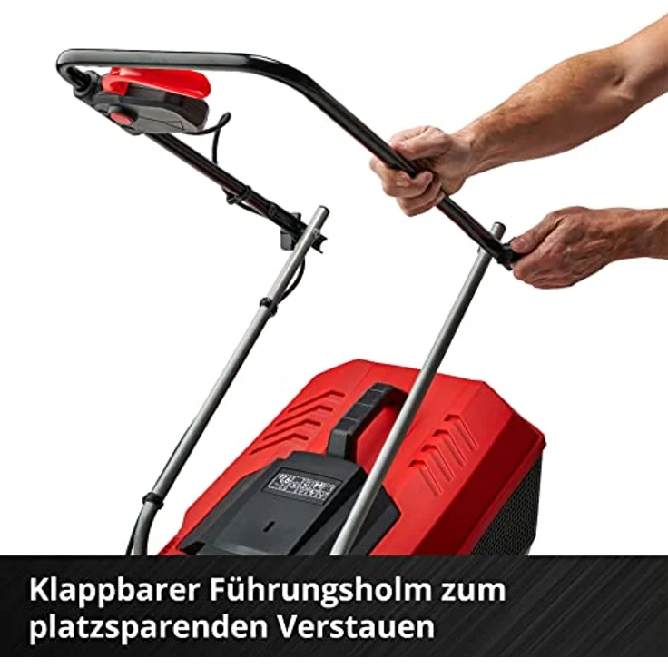 Einhell City Akku-Rasenmäher GE-CM 18-30 Li Kit Power X-Change - Li-Ion, 18 V, bis 150 m², 30 cm Schnittbreite, 3-stufige Schnitthöhenverstellung, inkl. 18 V 3 Ah-Akku und Ladegerät – Bild 9