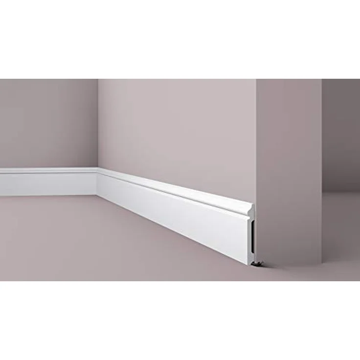 Fußbodenleiste Aalborg (NMC FLOORSTYL - FL2) aus schlagfestem, wasserbeständigem Kunststoff – Bild 2