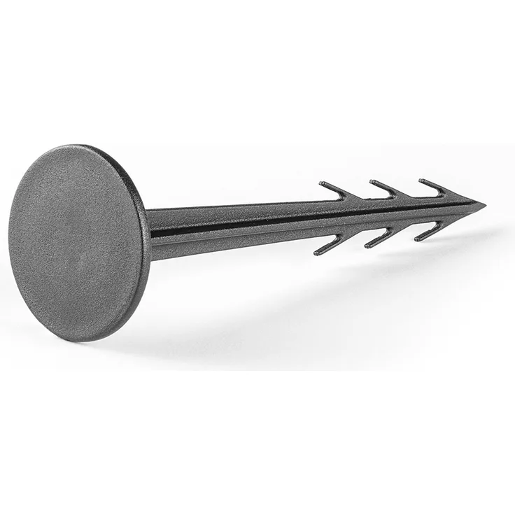 HaGa 60 ERDANKER 12cm Erdnägel Bodenanker Erdspieß Erddübel für Unkrautvlies