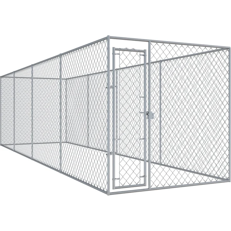 vidaXL Outdoor-Hundezwinger 760x192x185 cm – Bild 1