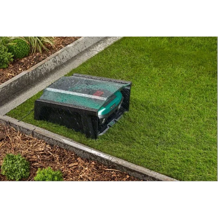 Bosch Garage für Mähroboter Indego 350 - 400 (Größe: 275 x 500 x 510 mm, im Karton) – Bild 2