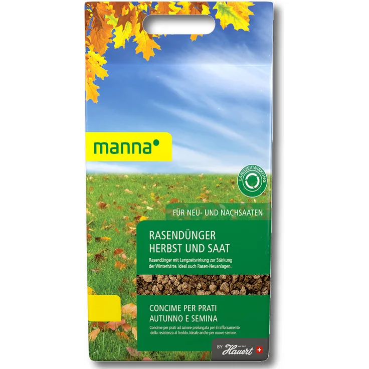 Manna Rasendünger Herbst und Saat, 10 kg