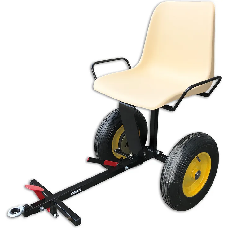 BAMATO fahrbarer Sitz für Hochgrasmäher und Mulcher
