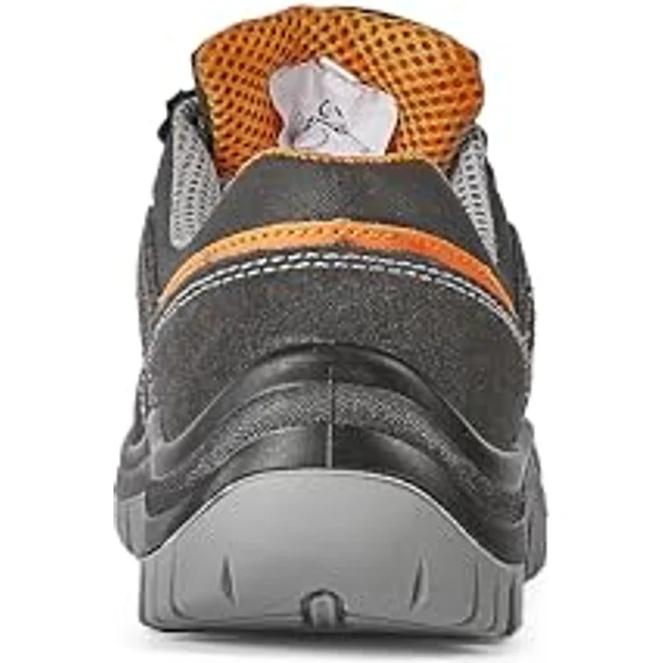 U-POWER FOX S1 SRC Sicherheitshalbschuh, Veloursleder, rutschhemmende PU/PU-Sohle, Größe 35 – Bild 3