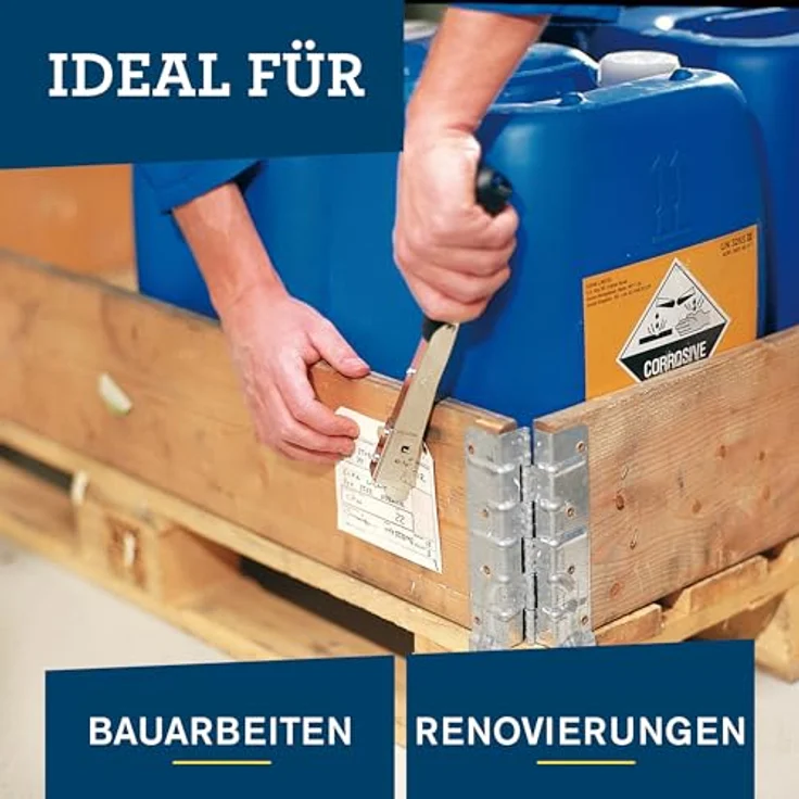Rapid R19 Hammertacker, Profi Schlagtacker für Typ 13 4-6mm, Ganzstahl-Konstruktion, ergonomischer Griff – Bild 3
