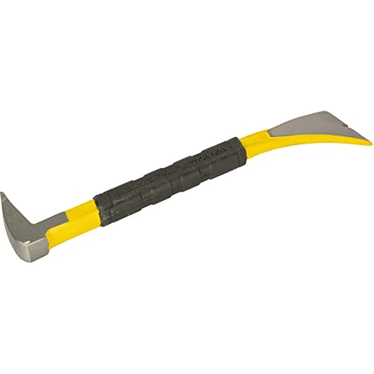 Stanley Fatmax FMHT1-55009, Präzisionseisen mit breiter Schaufel, 25 cm Länge, geschmiedeter Karbonstahl, rutschhemmender Handgriff, gelbe Lackierung – Bild 5
