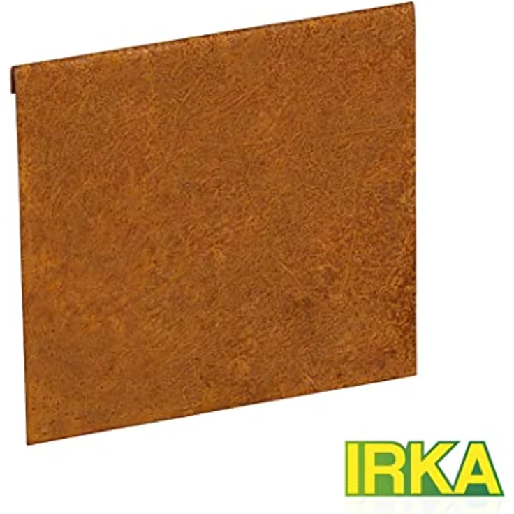 IRKA 1030-001, Verbinder für Rasenkantenband aus Cortenstahl, 1 mm stark, lückenlose Beeteinfassung, Höhe 15 cm – Bild 3