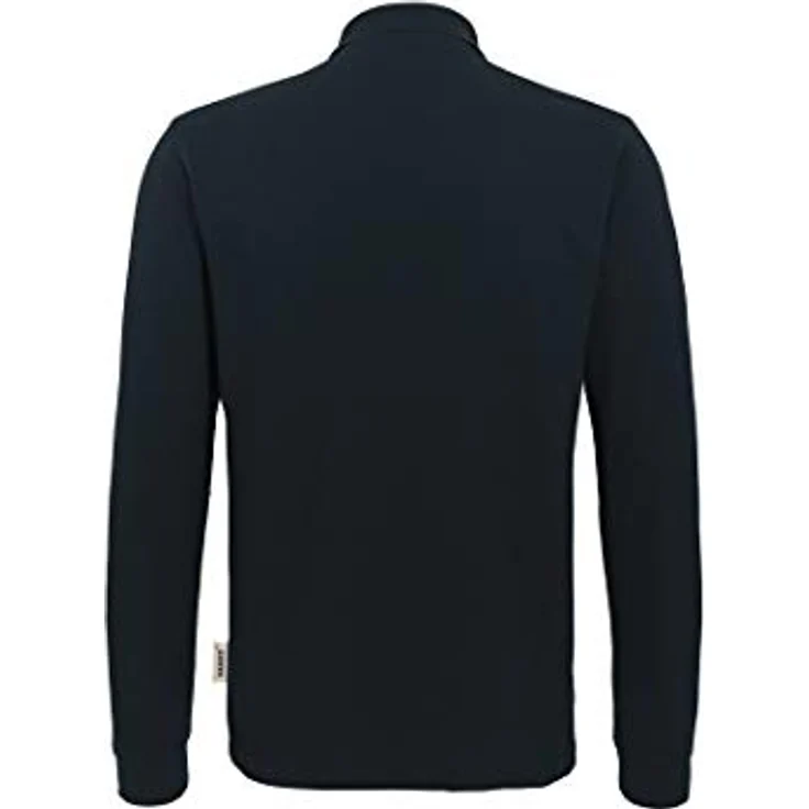 HAKRO Langarm Poloshirt Performance Herren #815 Gr. M schwarz – Bild 5