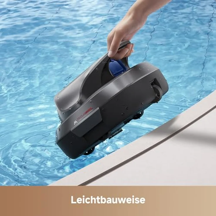 MOVA Diver R10, kabelloser Poolroboter mit 5700 l/h Saugleistung, 120 Min Laufzeit und automatischem Parken für oberirdische Pools bis 80 m² – Bild 6