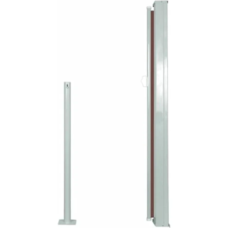 vidaXL Seitenmarkise 120x300cm Braun Sichtschutz Windschutz Sonnenschutz – Bild 1