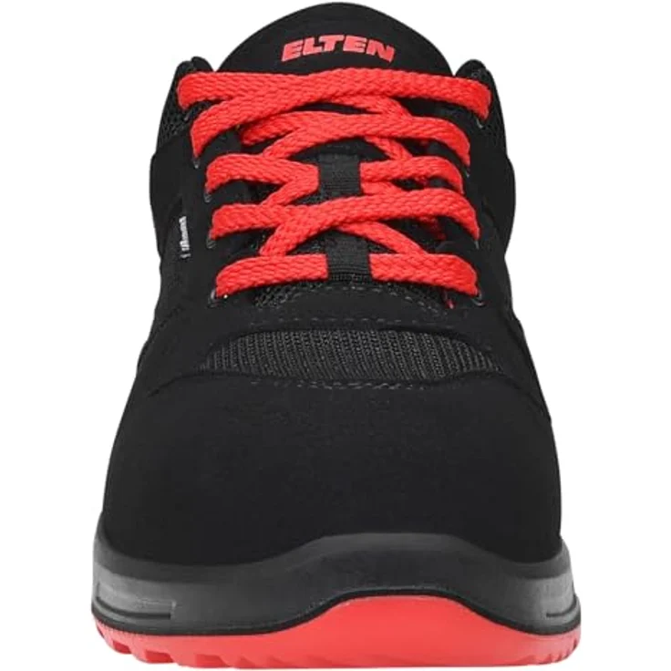 ELTEN LAKERS XXT Low ESD S1PS Sicherheitsschuh, atmungsaktives Mikrofaser/Meshmaterial, gepolsterte Lasche, PU/PU Sohle WELLMAXX TRAINERS – Bild 4