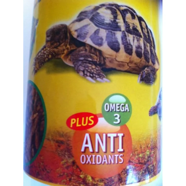 Aquaris Repti Mix, Schildkrötenfutter für Wasserschildkröten und Sumpfschildkröten mit Gammarus und Shrimps, 55 g / 250 ml, natürliche Proteine, ohne künstliche Zusätze, hergestellt in Deutschland – Bild 3