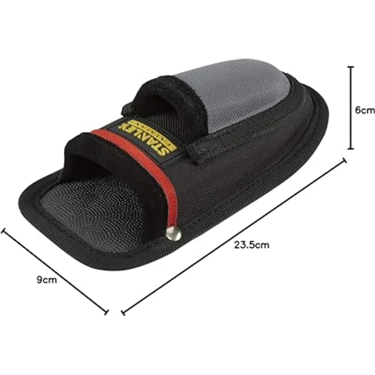 Stanley FatMax Messerholster (600 Denier Polyester, schnittfeste Innenseiten, Gürtelclip, Zusatzfach) 0-10-028 – Bild 3