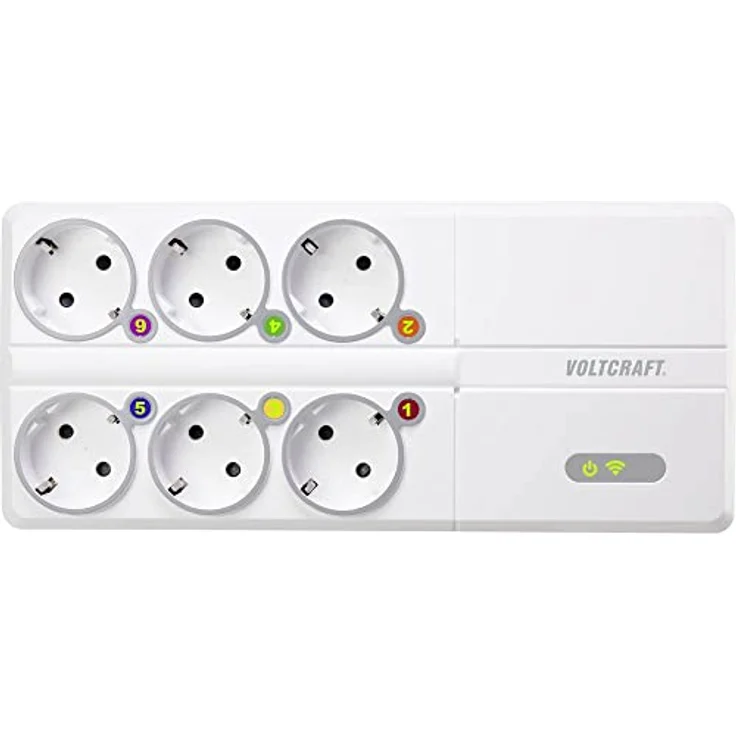 VOLTCRAFT SEM8500 Energiekosten-Messgerät inkl. Funksteckdosen, Datenexport, Datenloggerfunktion, Kostenprognose, Stromtarif – Bild 3