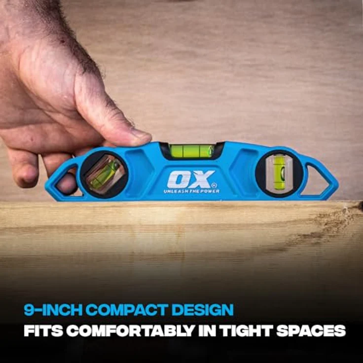 OX Tools Pro Torpedo Level 9" / 230mm, Blau – Bild 4