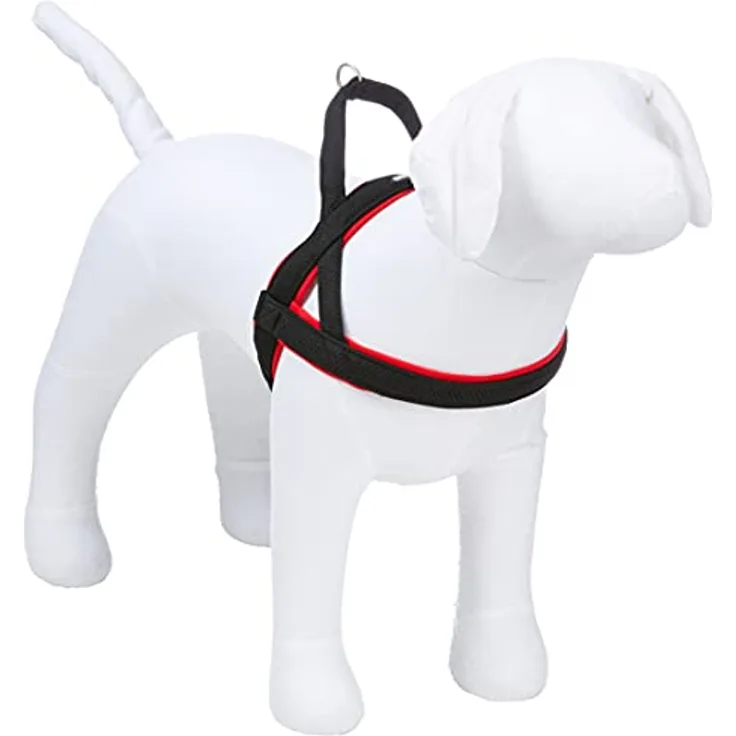 Nobby NORWEGER Geschirr "Mesh Preno" rot,L(L: 60-76 cm + 46 cm; B: 25/35 mm)