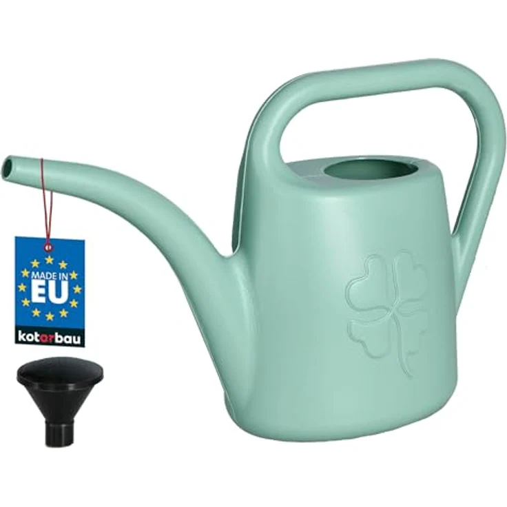 KOTARBAU® Gießkanne 1,8 L, Blumengießkanne mit Abnehmbarer Brause, salbei – Bild 1