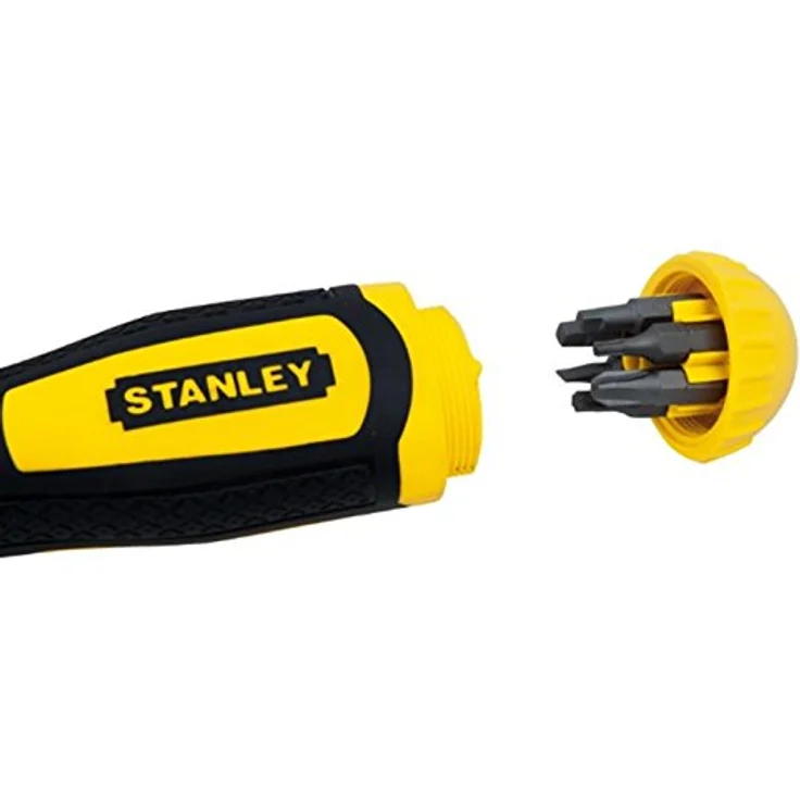 Stanley Multi-Bit Ratschenschraubendreher Set (20 teilig, SL-PH-TX-SQ-Steckschlüssel, mit Bithalter) STHT0-62574 – Bild 10