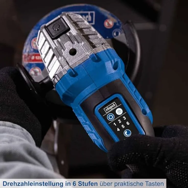 Scheppach Winkelschleifer Akku-Winkelschleifer BC-AG125-X (DIY) (125 mm) – Bild 4