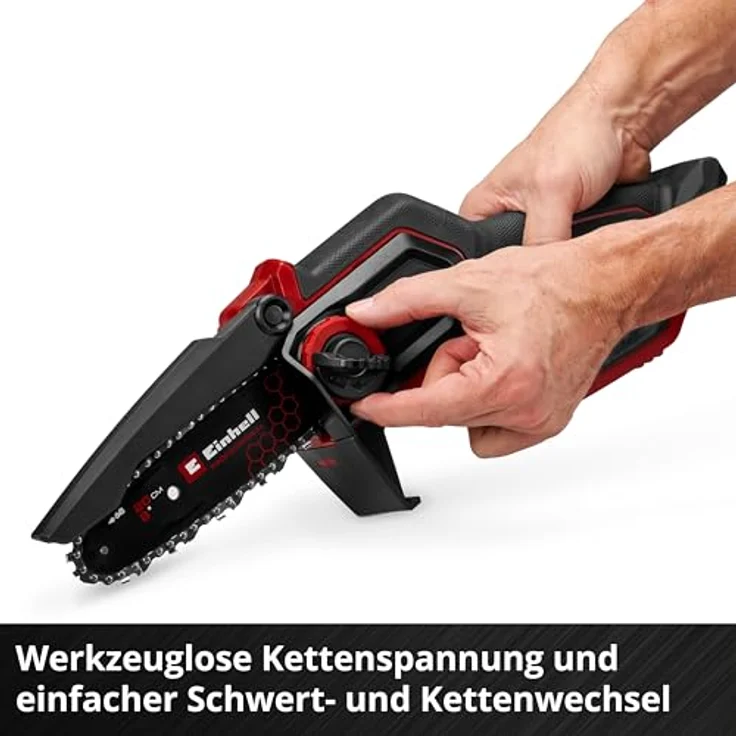 Einhell PROFESSIONAL Akku-Astkettensäge GP-PS 18/20 Li BL-Solo, vielseitig für Rück- und Formschnitte, kabellos – Bild 8