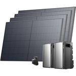 EcoFlow STREAM Ultra und AC Pro, Balkonkraftwerk mit 3,84 kWh Speicher, 2080W, Komplettset mit 4x 520W Solarpanel