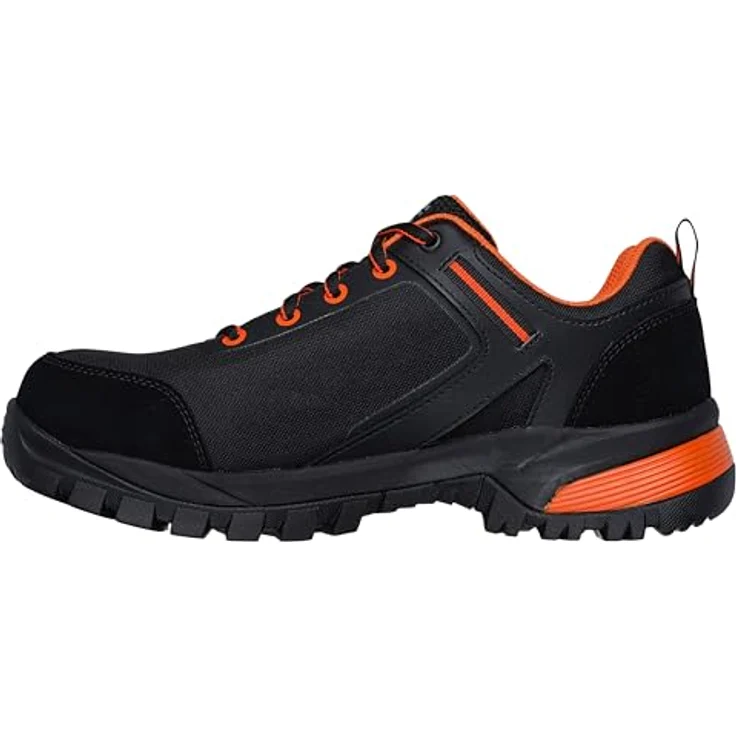 Skechers 200188EC-BKOR Skechers Pending Arbeitsschuh, Outdoor-Trail-Design, metallfreie Durchtrittshemmung, Stahlkappe, Spiderman-Look – Bild 4