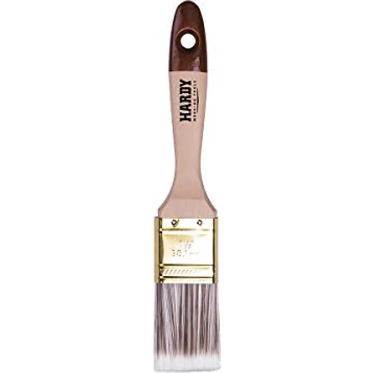HARDY WORKING TOOLS Flachpinsel-Set 5-teilig, 1 Stück – 25, 35, 50, 60, 75 mm Breite, Malerpinsel Set mit Holzgriff, Lackpinsel Serie *45*, 5PCS, Pinselset A0282-050100 – Bild 3