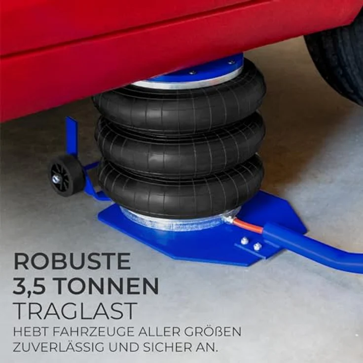 Monster Shop Pneumatischer Wagenheber 3,5T Langer Hebelgriff 40cm Hubhöhe Rangierwagenheber – Bild 4