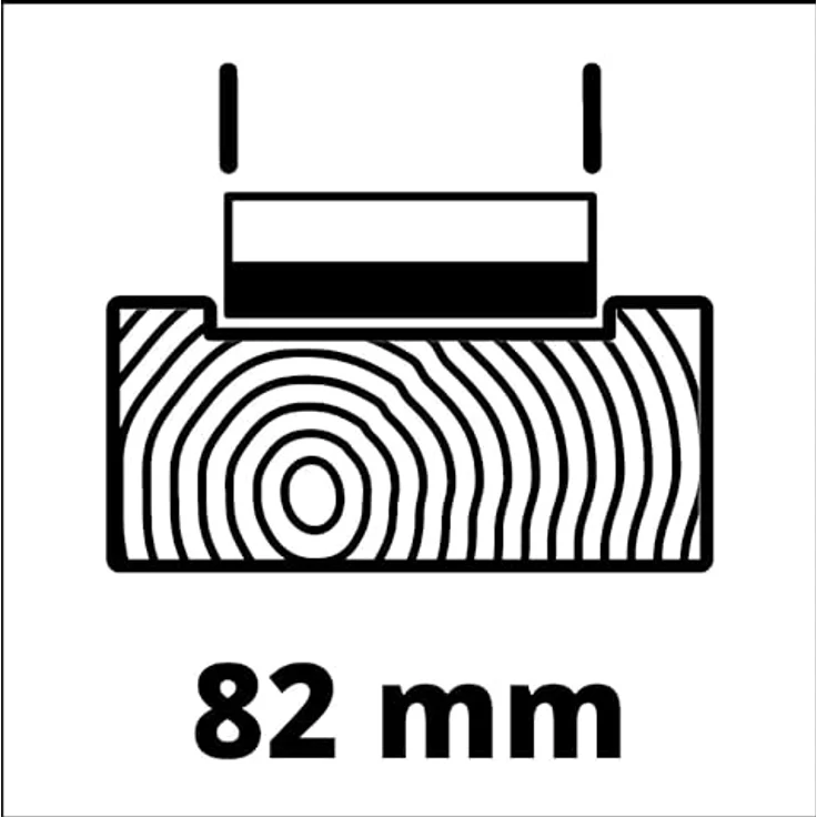 Einhell Elektrohobel TE-PL 900 (900 W, bis 3 mm Spantiefe, große Messerwelle, Fußplatte mit 3 V-Nuten, Softgrip, inkl. Parallelanschlag, Falztiefenanschlag, TCT-Hobelmesser) – Bild 7